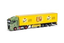 Herpa 318266 - H0 - MAN TGX GM Koffer-Sattelzug Wandt/Langnese